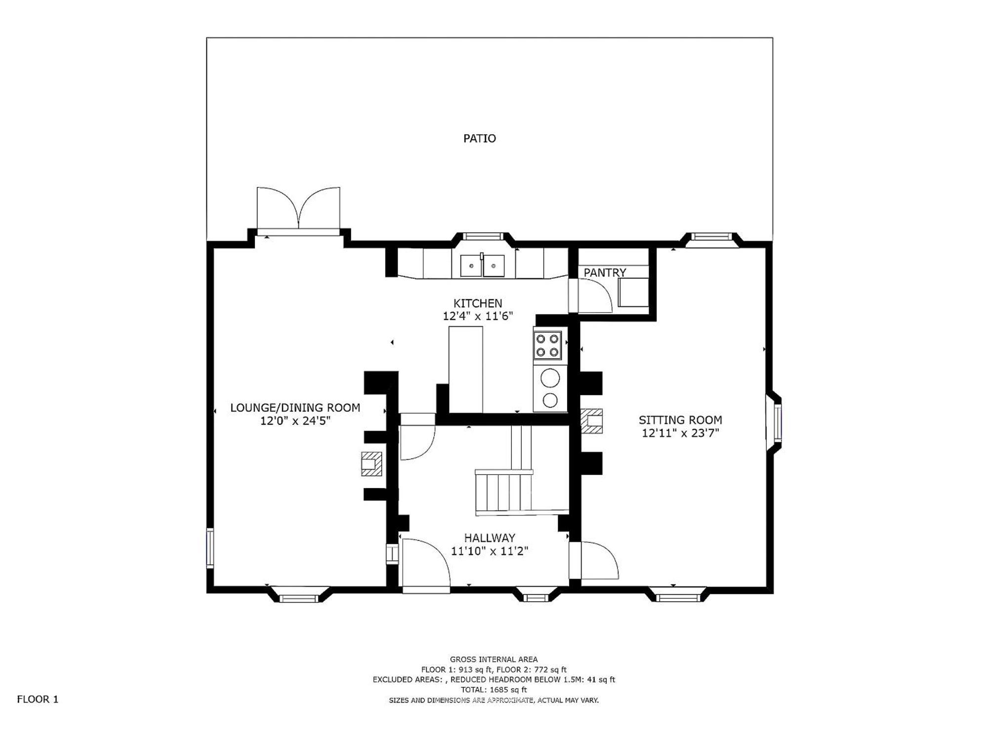 Worthy House Villa Saint Florence Exterior foto